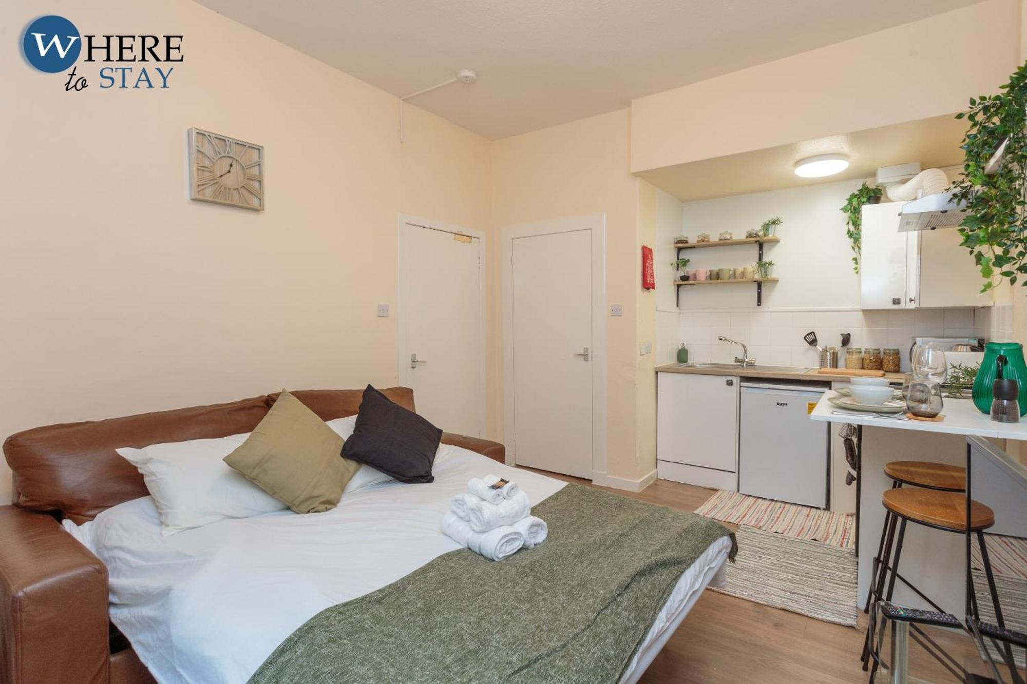 Cosy 1 Bed Flat Near City Centre Lejlighed Edinburgh Eksteriør billede